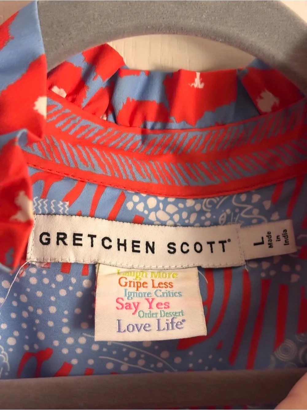 Gretchen Scott Designs vibrant coral